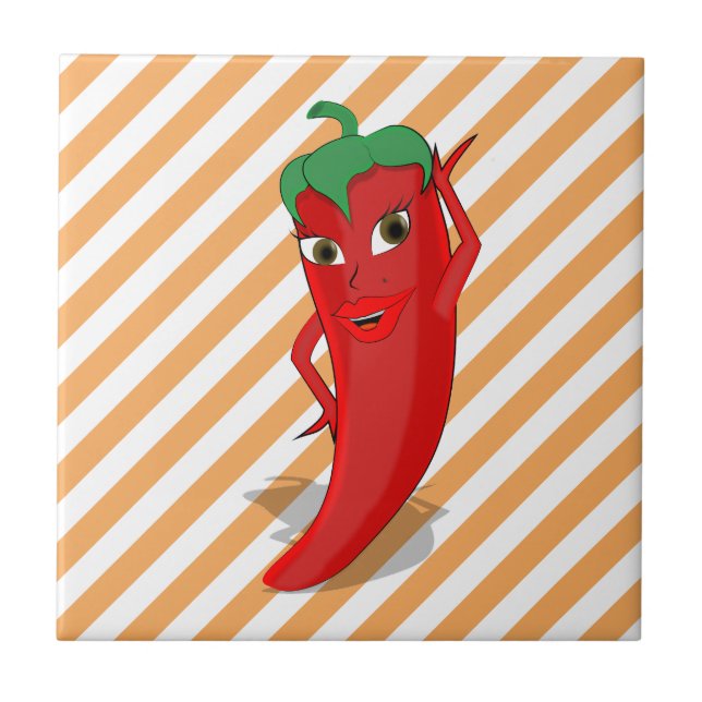 Red Hot Pepper Diva Orange Strips (Frente)