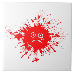 Red Ink Blotch