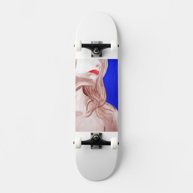 ~Red Lips~  SKATE DECK, CUSTOMIZE IT! (Frente)