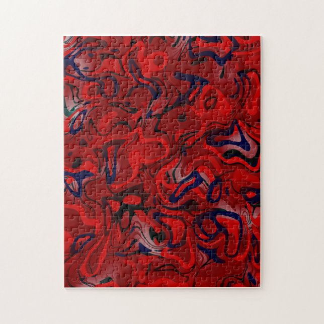 Red Maze Quebra-cabeça (Vertical)