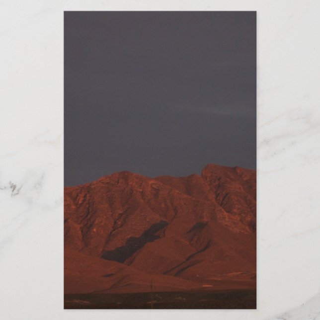 Red Mountain at Twilight (Frente)