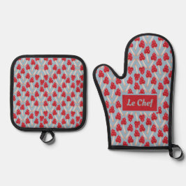 Red Mushroom - Blue & Red