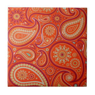 Red Paisley