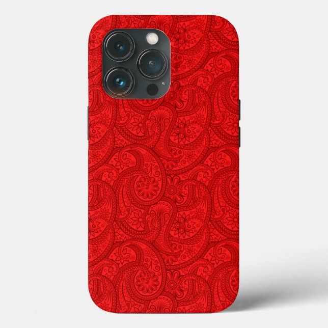 Red Paisley (Verso)