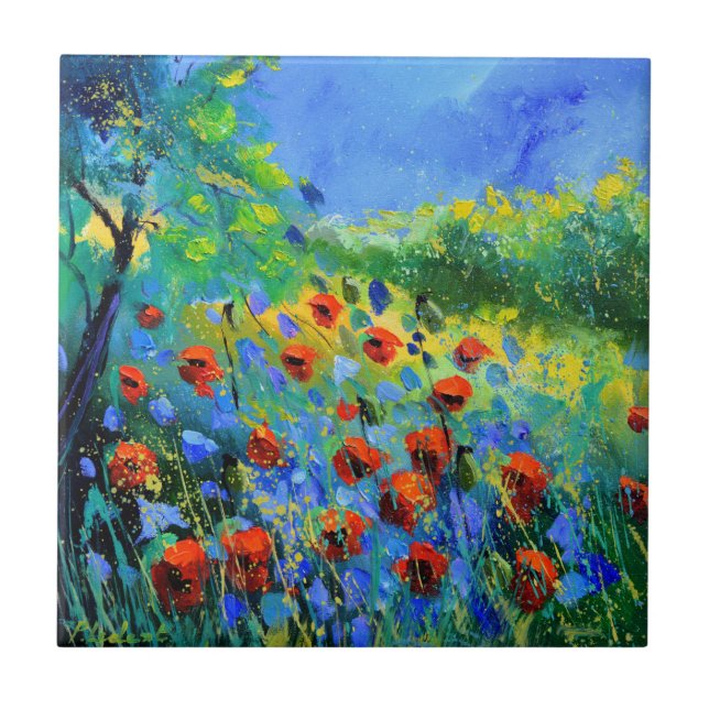 red poppies  (Frente)