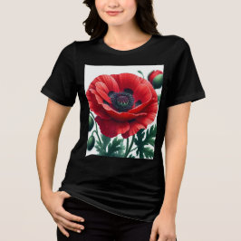 Red Poppy Floral