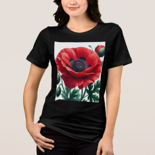 Red Poppy Floral