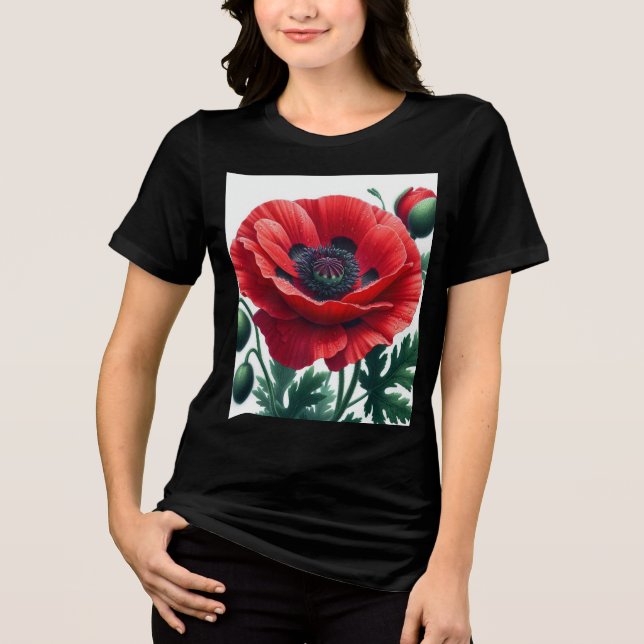 Red Poppy Floral (Frente)