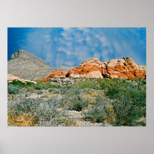 Red Rock Canyon Landscape Fotografia Impressão