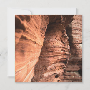 Red Sandstone Nature Cartão com fotos