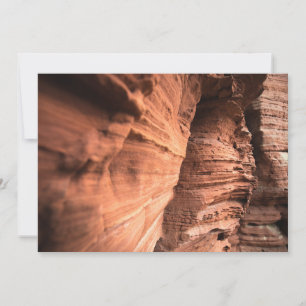 Red Sandstone Nature Cartão com fotos