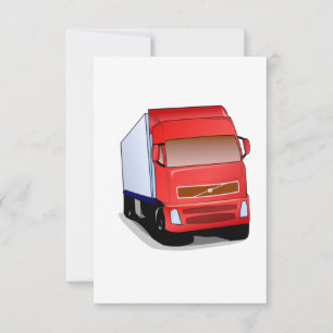 Red Semi-Truck