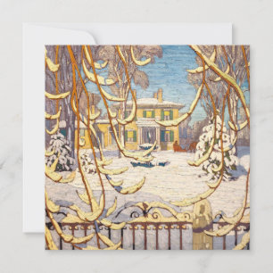 Red Sleigh House, inverno Lawren Harris