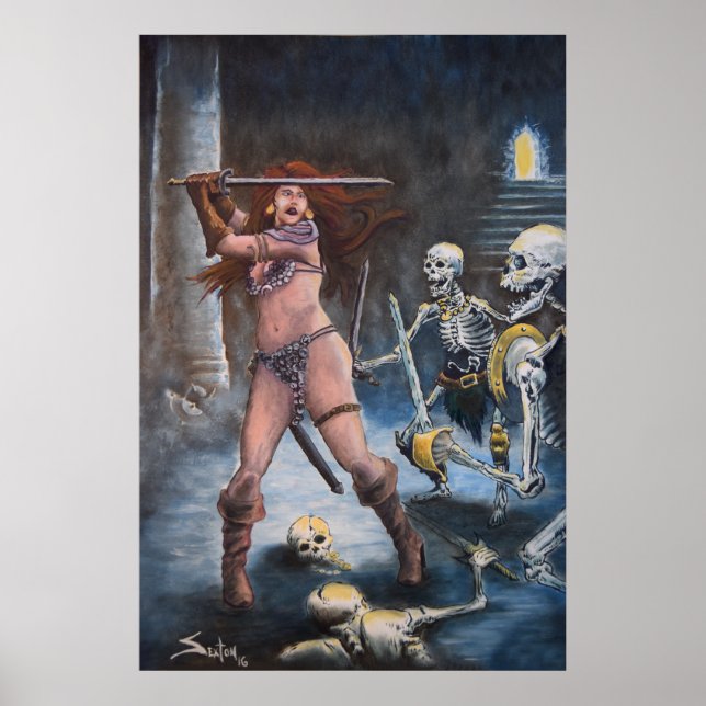 Red Sonja Poster (Frente)