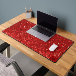 Red sparkling glitter pattern