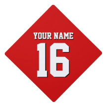 Red Sports Jersey Team