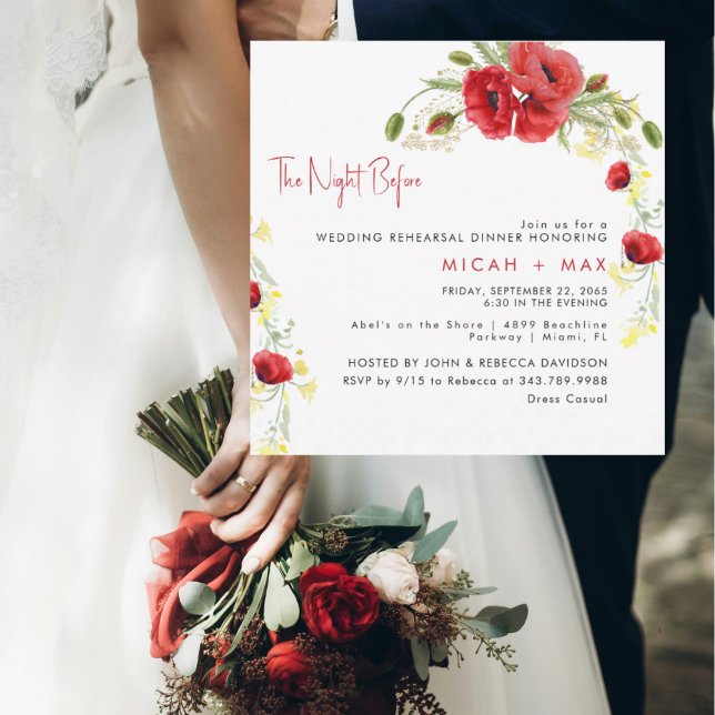 Red Square The Night Before Rehearsal Dinner (Criador carregado)