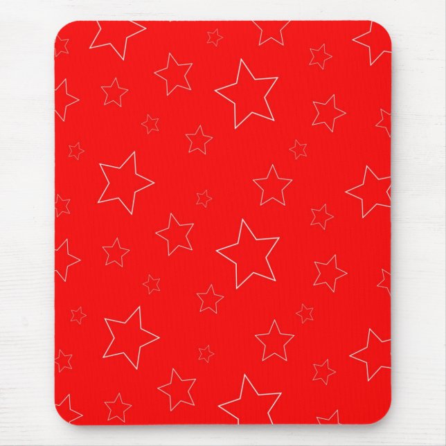 Red Stars Mousepad (Frente)