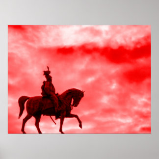 Red Storm Sky Horse e Soldier Impressão