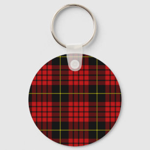 Red Tartan Chaveiro
