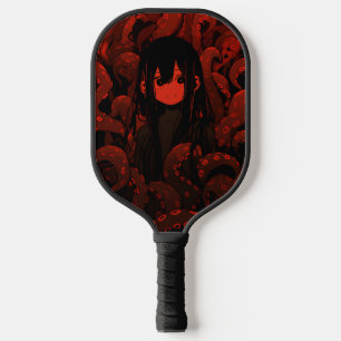 Red Tentacle Horror Animy Girl