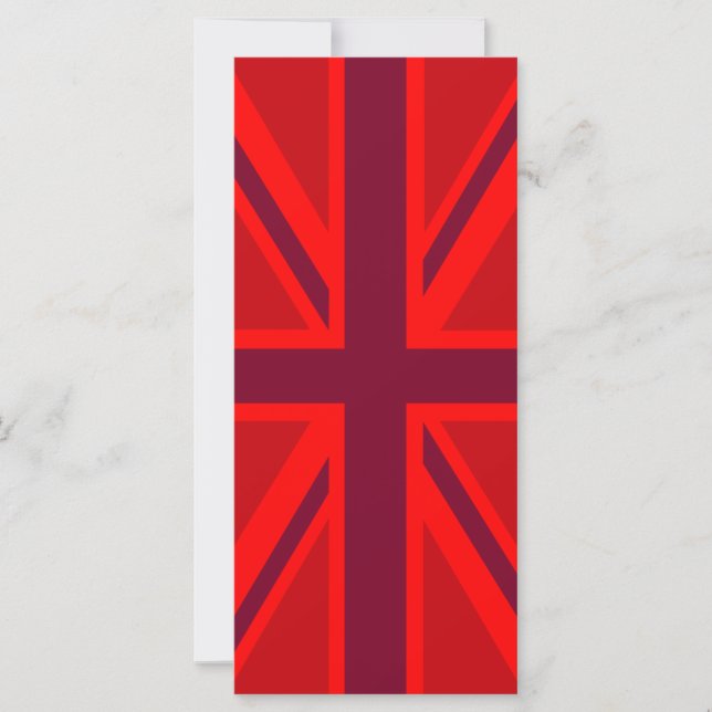 Red Version British Union Jack Decor (Frente)