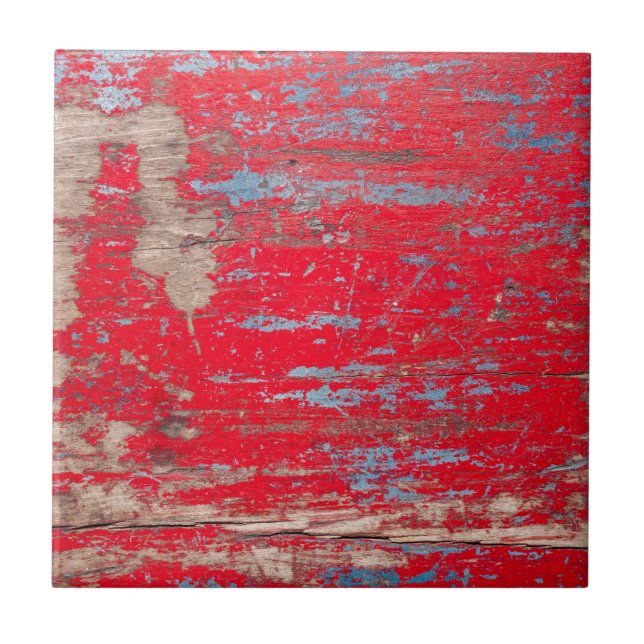 Red Vintage Wood (Frente)