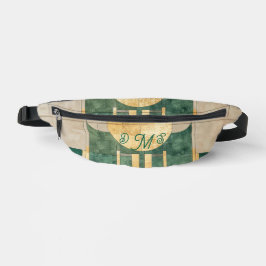 Red White Blue Stripe Two-Sided Print Fanny-Pack
