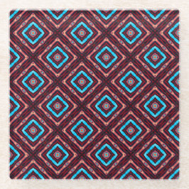 Red With Blue Diamond