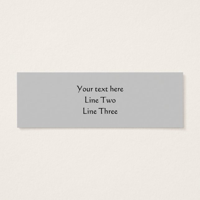 Redbud Bookmark - Perfil magra (Verso)