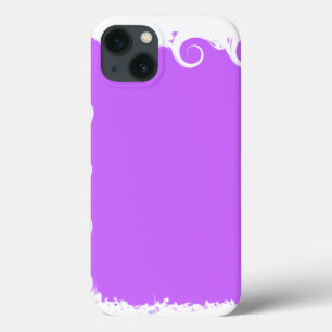 Redemoinho branco moderno roxo