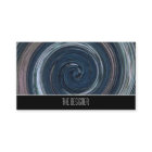 Redemoinho do abstrato do azul dos cartões de