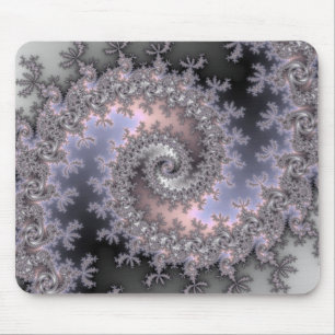 Redemoinho do gelo - Fractal Mousepad