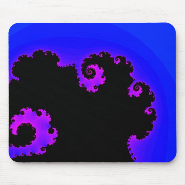 Redemoinhos do roxo - Mousepad (Frente)