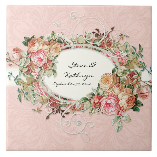 Redemoinhos modernos antigos do buquê floral dos (Frente)