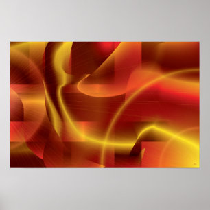 RedGold art impressão