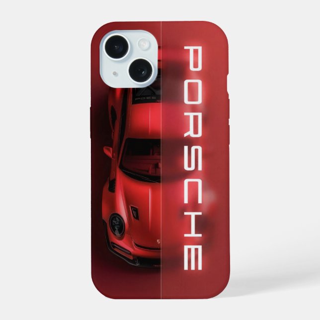 Redline Racer - Porsche Edition Iphone 15 Mobile (Verso)