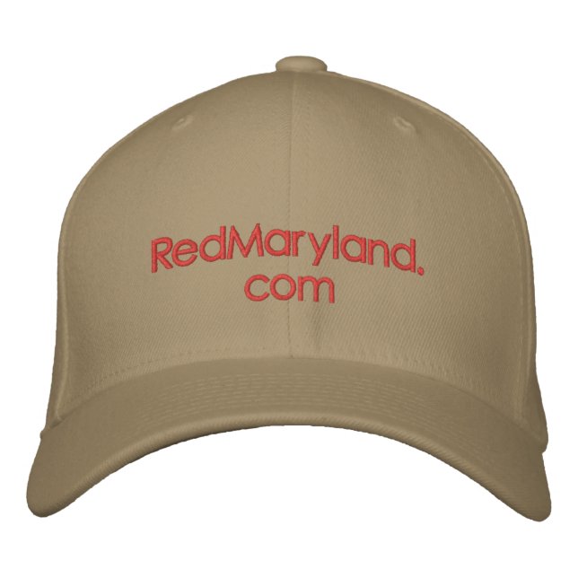 RedMaryland.com Boné Baseball (Frente)