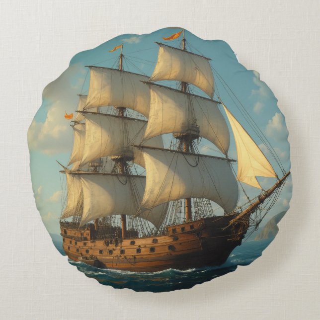 Redonda almofada Colombo (Verso)