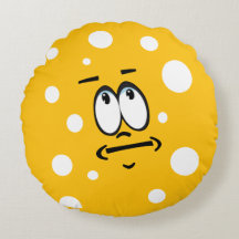 almofada de lançamento de emoji bleh