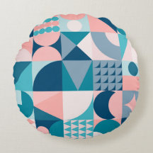 Almofada de lançamento de padrão abstrato de meado