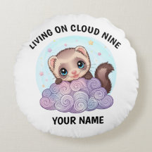 Almofada Personalizada de Furão Fofo