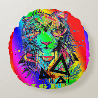 Redonda Almofada Redonda/Tigre