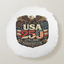 Almofada USA 250 Águia Careca Liberdade 1776-2026