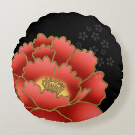 Redonda Almofada Zabuton japonesa de 16"