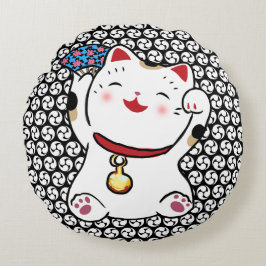 Redonda Almofada Zabuton japonesa de 16"