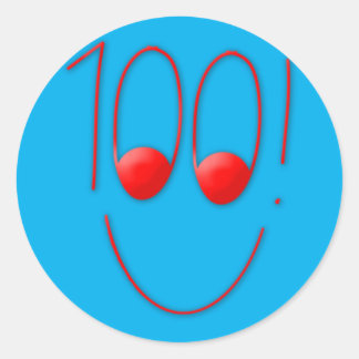 Redondo 100! Adesivo