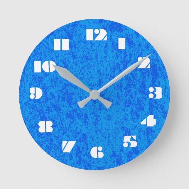 Redondo 12 Opções de Número para Escolher do Relógio de Má (Frente)