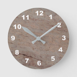 Redondo 12 opções de números a escolher - relógio de bolha