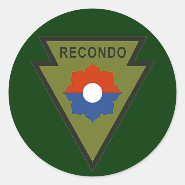 Redondo 9º adesivo de Recondos Div Inf (Frente)